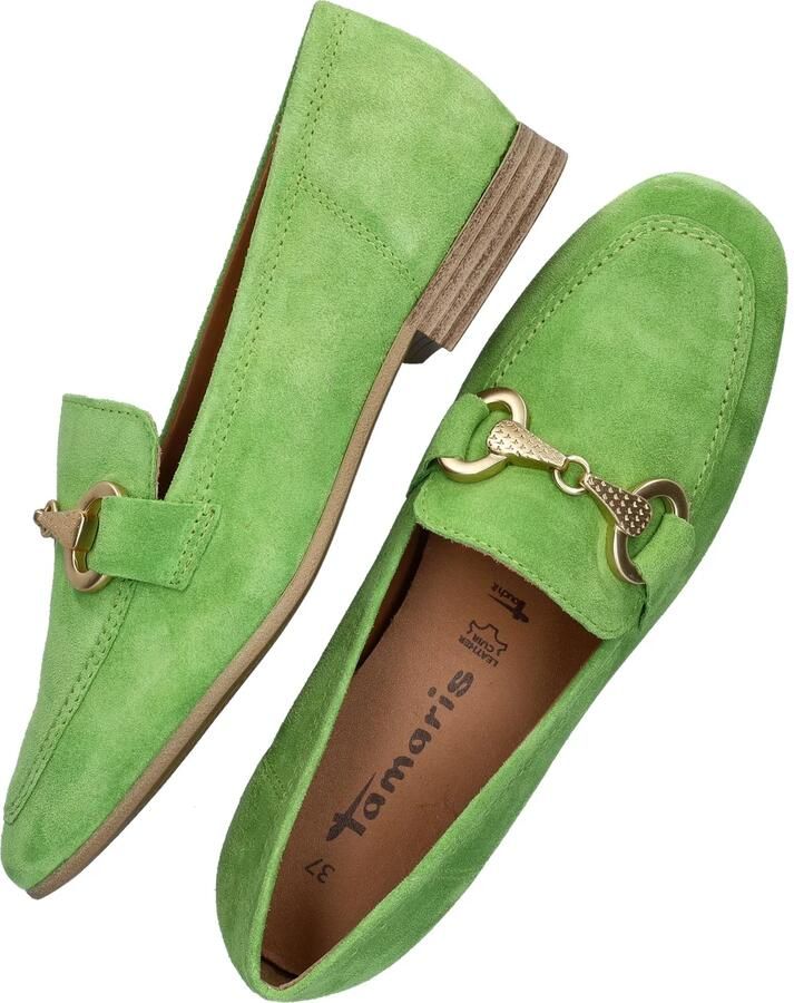 Tamaris Elegante Groene Loafer Instapper Green Dames - Foto 9