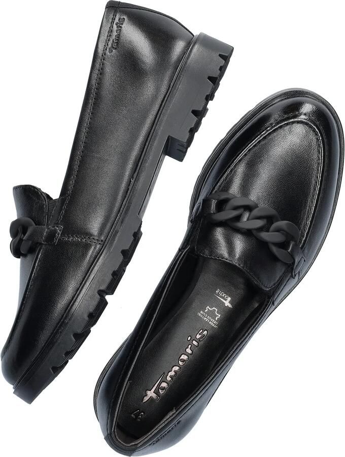Tamaris Instappers loafer lage schoen instapschoen met elegante sierketting - Foto 5