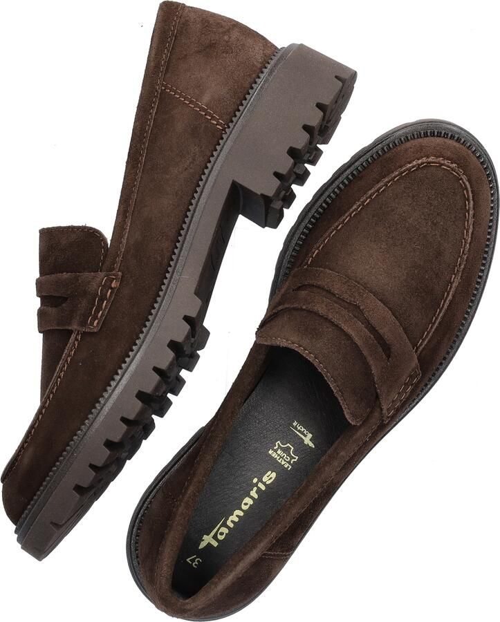 Tamaris Instappers blokhak loafer zakelijke schoen met touch it-uitrusting - Foto 10