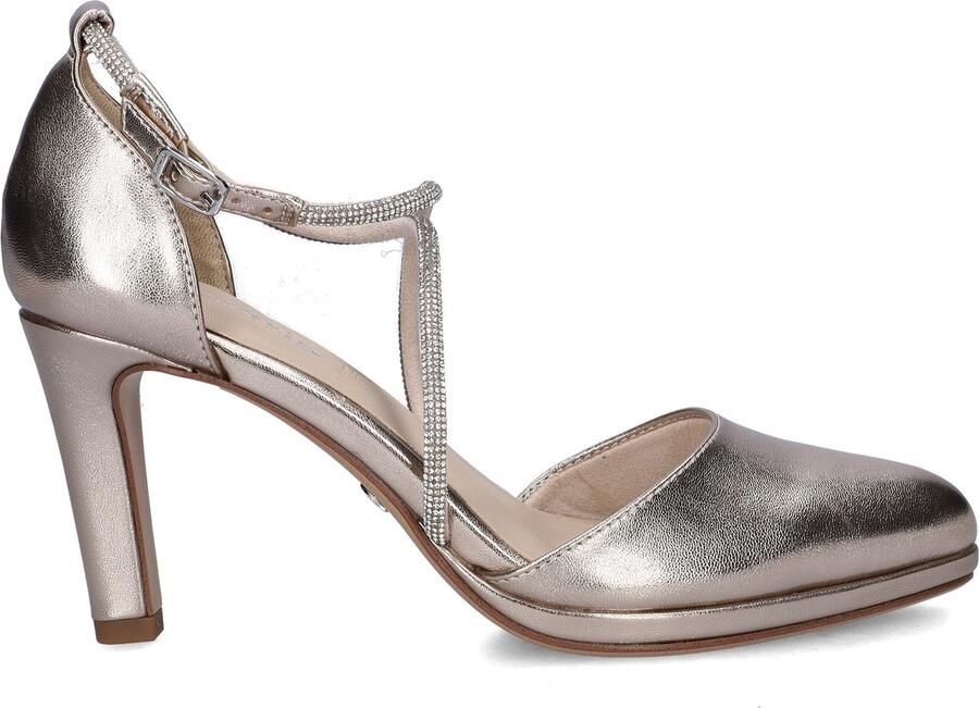 Tamaris Ballerina's blockhak business schoen instapschoen met schattige decoratieve strik - Foto 19