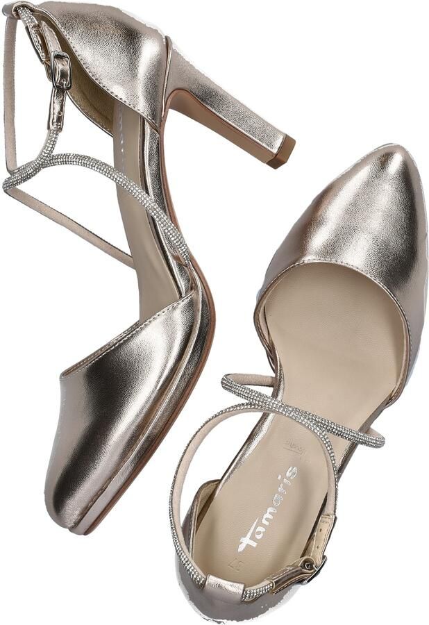 Tamaris Ballerina's blockhak business schoen instapschoen met schattige decoratieve strik - Foto 20