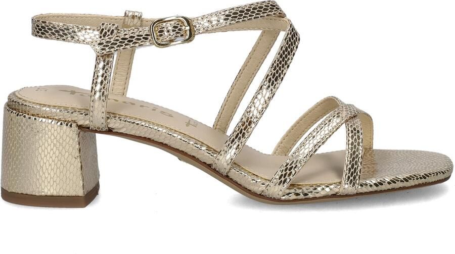 Tamaris Essentials Dames Sandalen LT GOLD STRUCT - Foto 7