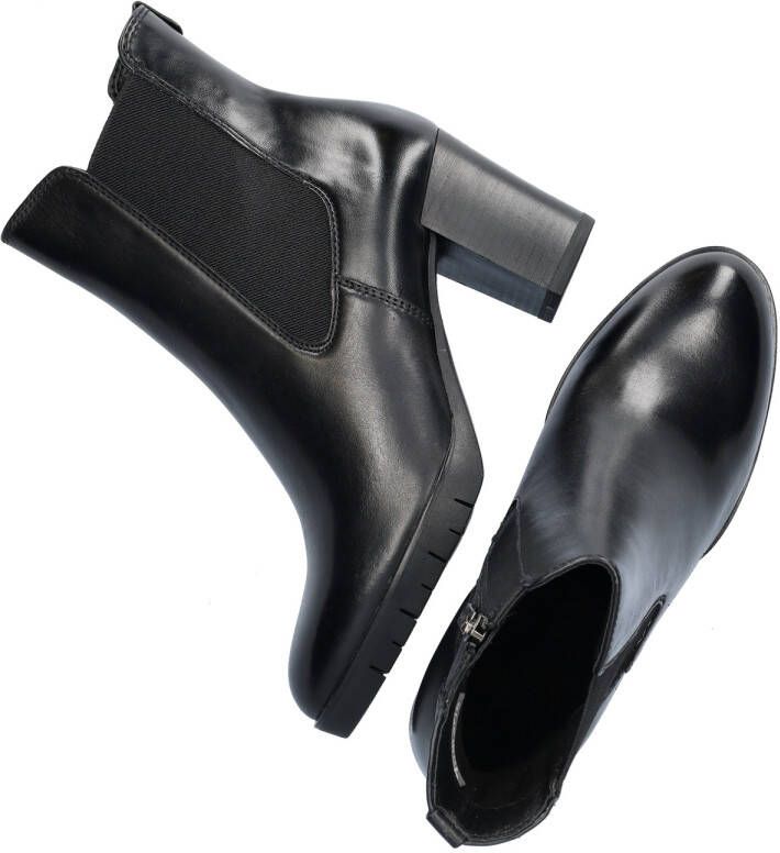 Tamaris leren enkellaarzen zwart - Foto 2