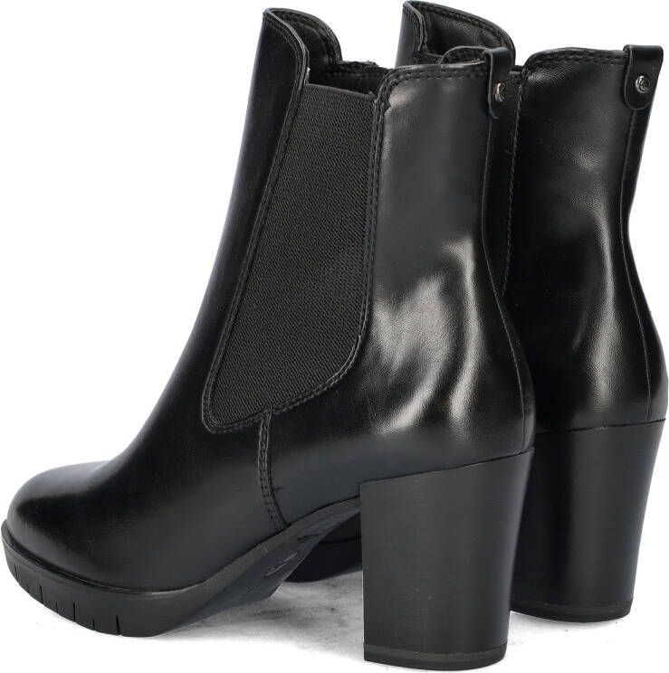 Tamaris leren enkellaarzen zwart - Foto 4