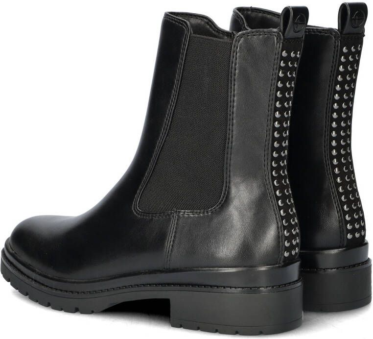 Tamaris Chelsea-boots blokhak business schoen enkellaars met comfortabele stretch-inzet - Foto 6