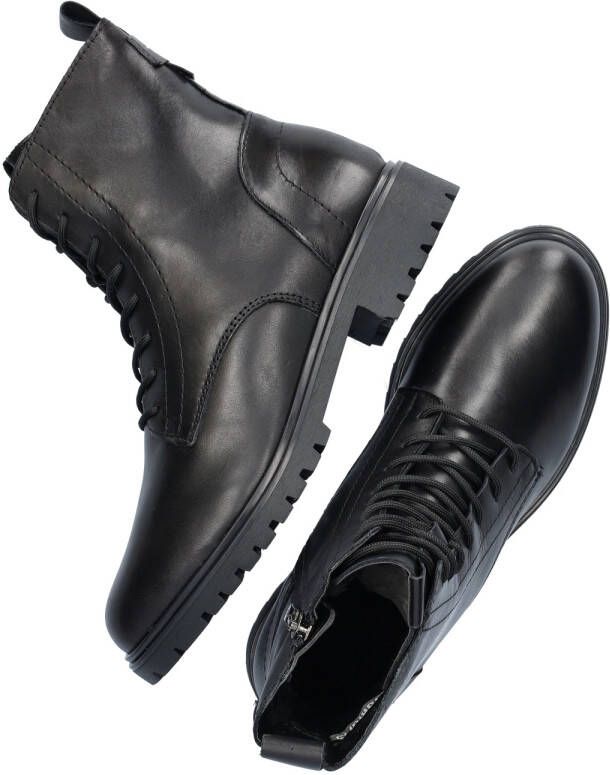 Tamaris leren veterboots zwart - Foto 6