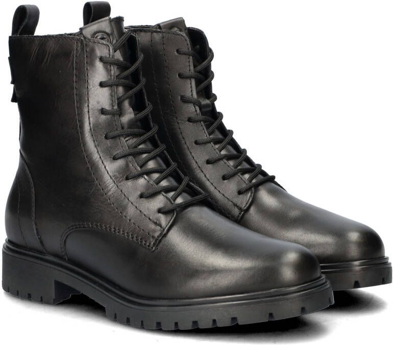 Tamaris leren veterboots zwart - Foto 4