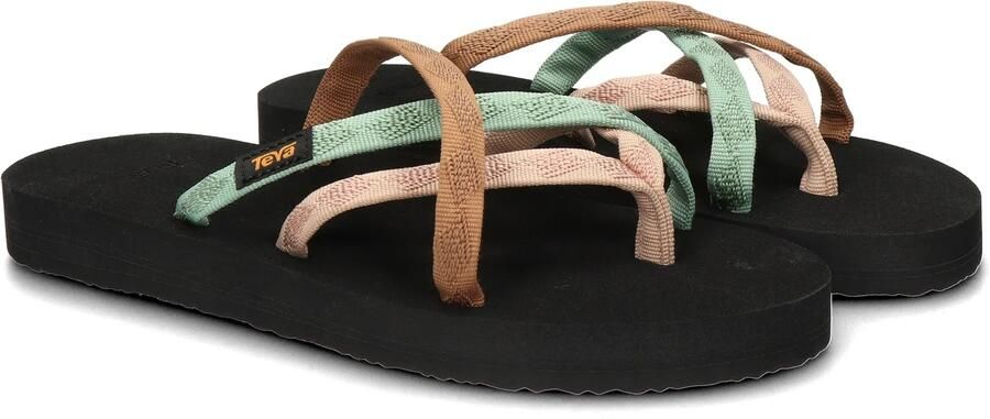 Teva W OLOWAHU MIXED B MAPLE SUGAR MULTI Dames Slippers MIXED B MAPLE SUGAR MULTI - Foto 14