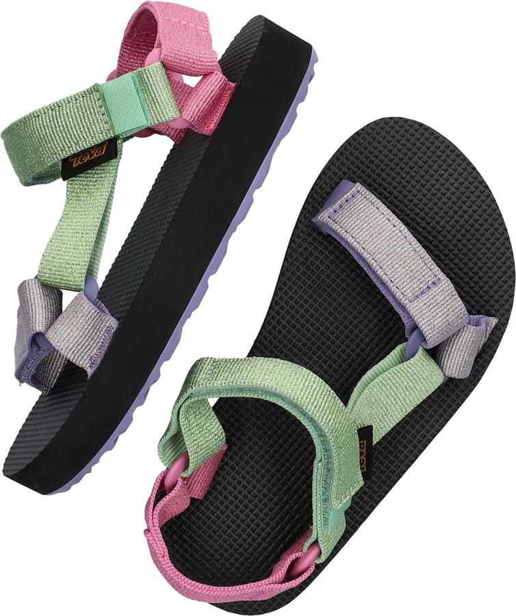 Teva C ORIGINAL UNIVERSAL Unisex Sandalen METALLIC QUIET Groen MULTI - Foto 15