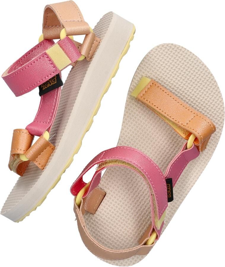 Teva Original Universal Glisten sandalen lichtroze zalm Imitatieleer 29 30 - Foto 6