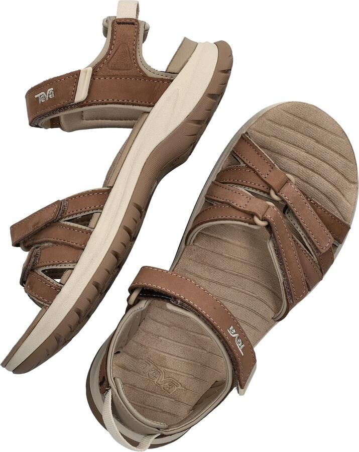 Teva Tirra Sport Leather Dames Sandalen 1177511-crbo Kleur Bruin - Foto 4