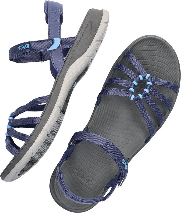Teva Tirra Traveler Dames Sandaal 1166130 CRWN Blauw - Foto 4