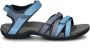 Teva TIRRA 4266 BLMU Blauw combi dames wandelsandalen - Thumbnail 4