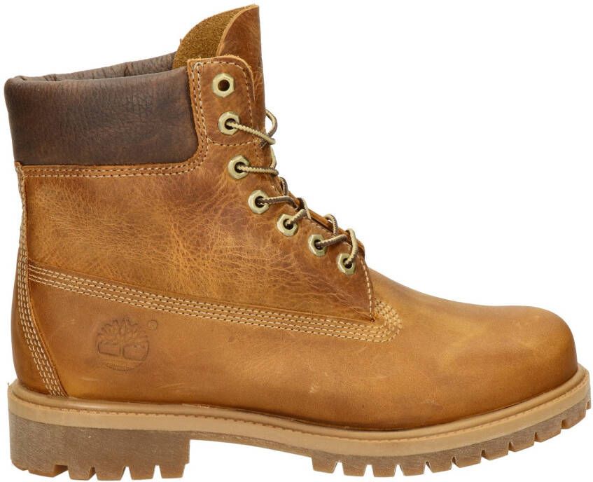 Timberland Anniversary leren veterboots cognac