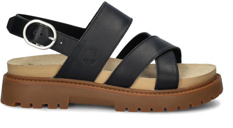 Timberland Women's Clairemont Way Cross-Strap Sandal Sandalen bruin - Foto 2