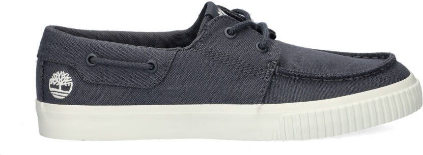 Timberland Authentic Boat Shoe Casual Canvas Blue Loafers - Foto 6