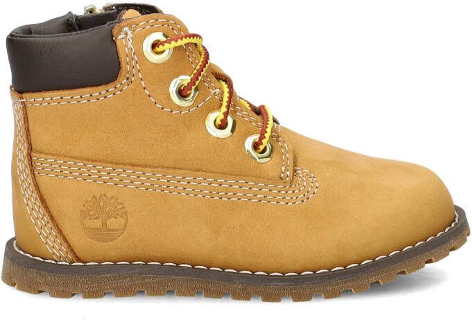 Timberland Pokey Pine Mid Lace Up with Zip Veterboots Cognac - Foto 6