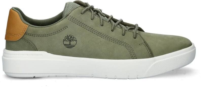 Timberland Seneca Bay Low Lage sneakers Leren Sneaker Heren Groen - Foto 8
