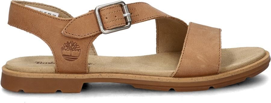 Timberland Women's Calista Bay Backstrap Sandal Sandalen bruin beige - Foto 2