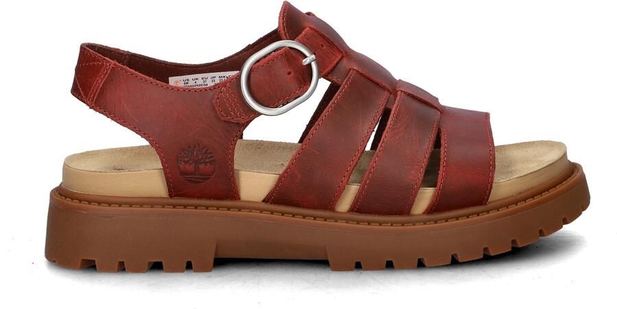 Timberland Women's Clairemont Way Fisherman Sandal Sandalen bruin - Foto 2