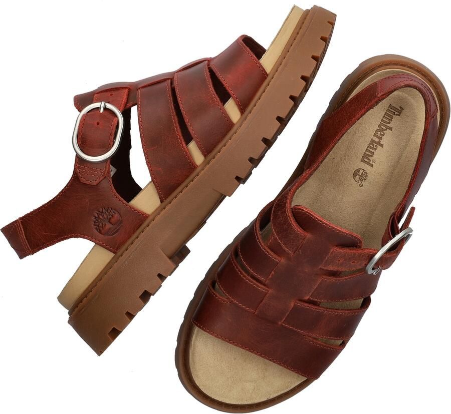 Timberland Women's Clairemont Way Fisherman Sandal Sandalen bruin - Foto 3