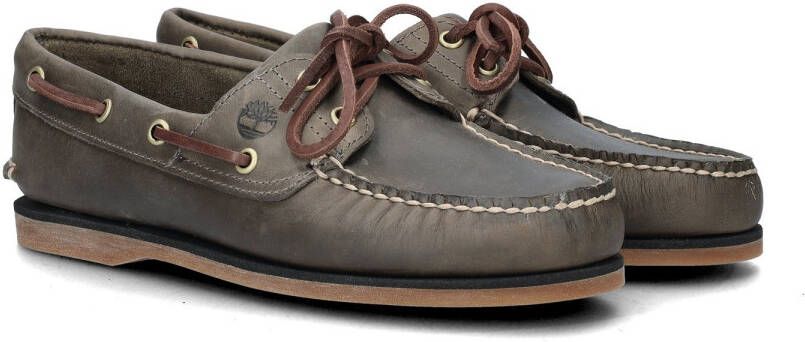 Timberland Classic Boat nubuck bootschoenen taupe - Foto 4