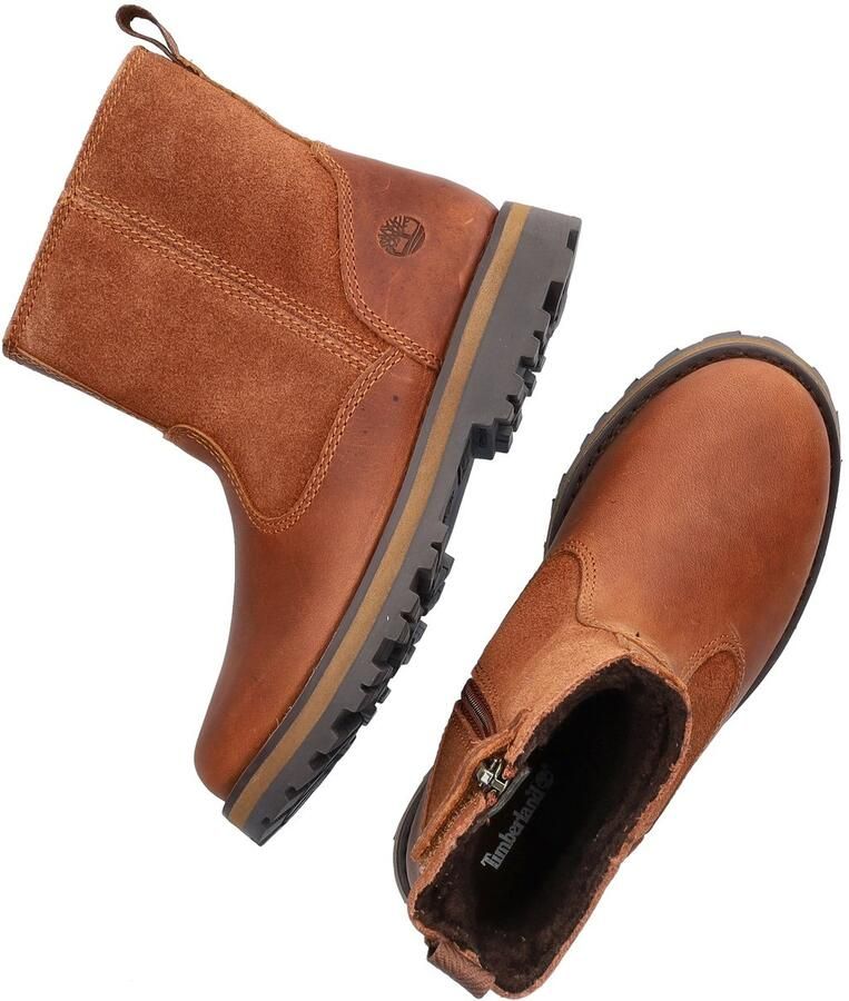 Timberland Enkelboots Courma Kid Warm Lined Cognac - Foto 4