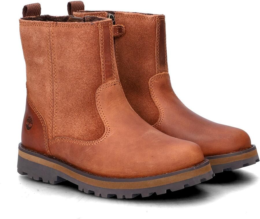 Timberland Enkelboots Courma Kid Warm Lined Cognac - Foto 5