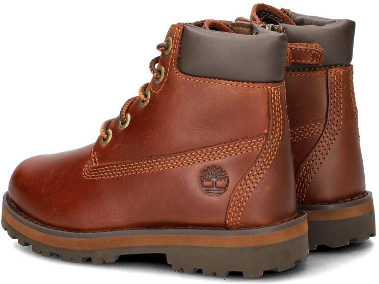 Timberland Courma Kid Traditional 6 Inch Veterboots Laarzen Met Veters Cognac - Foto 3