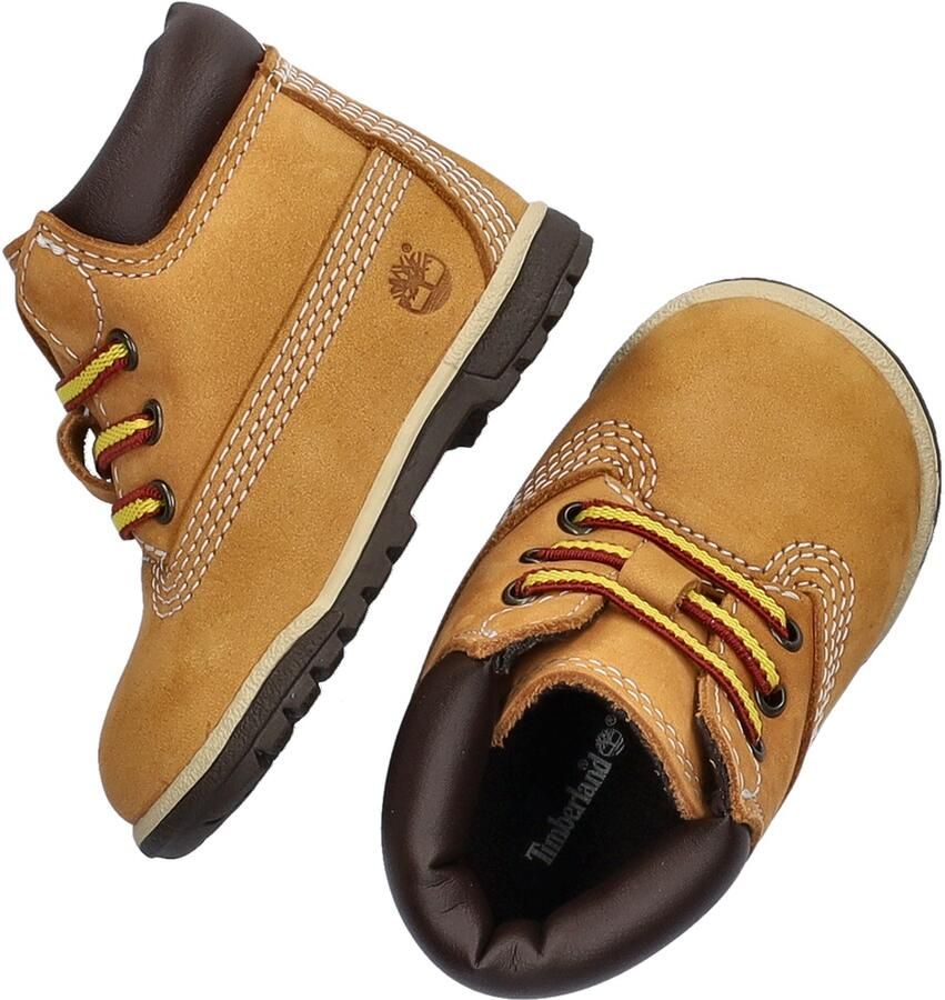 Timberland 6 In Crib Bootie Unisex Babyslofjes Wheat - Foto 4