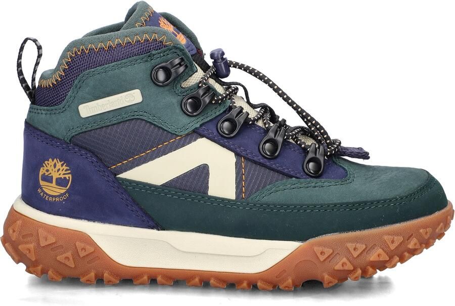 Timberland Youth's Greenstride Motion 6 Mid Bungee WP Boot Vrijetijdsschoenen blauw - Foto 5