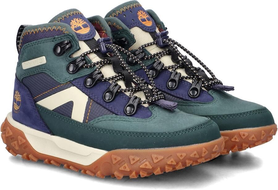 Timberland Youth's Greenstride Motion 6 Mid Bungee WP Boot Vrijetijdsschoenen blauw - Foto 7