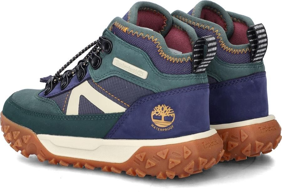 Timberland Youth's Greenstride Motion 6 Mid Bungee WP Boot Vrijetijdsschoenen blauw - Foto 8