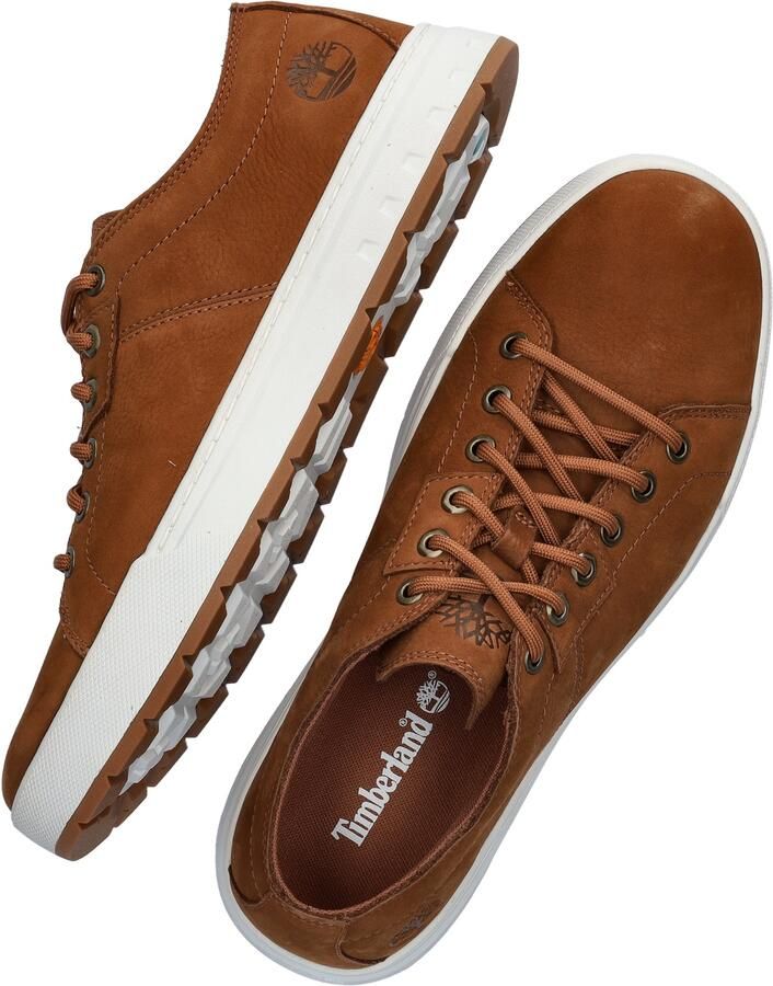 Timberland Maple Grove Low Lace Up Lage sneakers Heren Cognac - Foto 4
