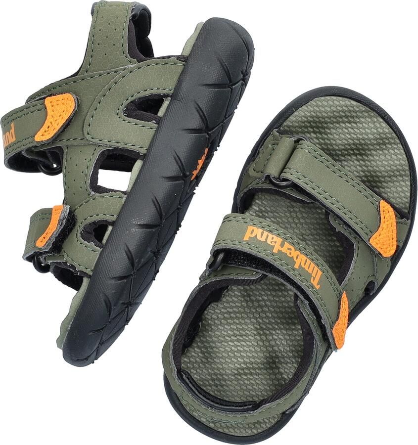 Timberland Kid's Perkins Row 2-Strap Sandal Sandalen olijfgroen - Foto 6