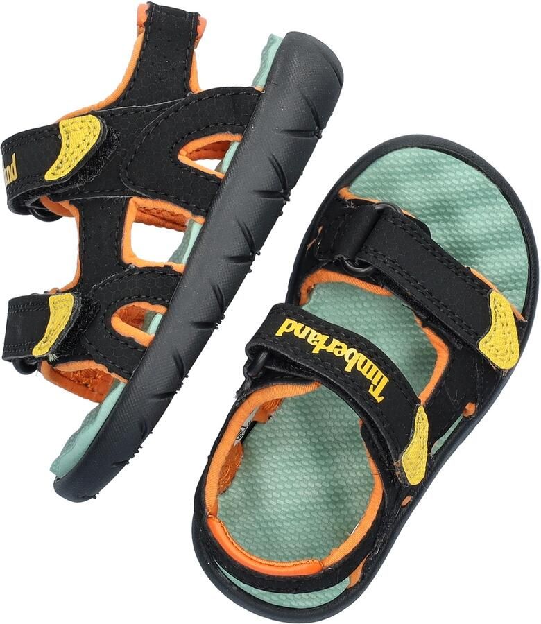 Timberland Perkins Row 2-strap Sandalen Jongens Zwart - Foto 4