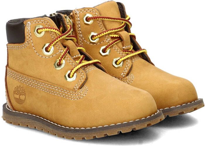 Timberland Pokey Pine Mid Lace Up with Zip Veterboots Cognac - Foto 4