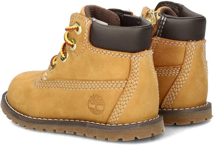 Timberland Pokey Pine Mid Lace Up with Zip Veterboots Cognac - Foto 5