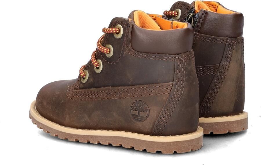 Bruin Tinten Pokey Pine 6in Boot Kids Veterboots Laarzen Met Veters Bruin - Foto 9