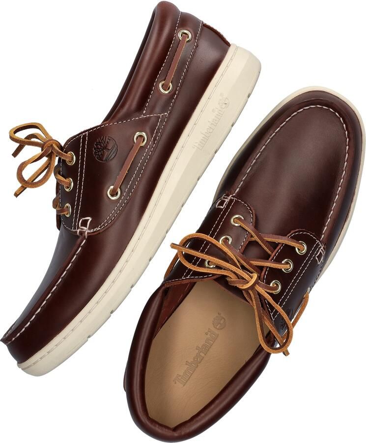 Timberland Bootschoenen PORTOFINO PIER BOAT SHOE van premium -leer - Foto 5