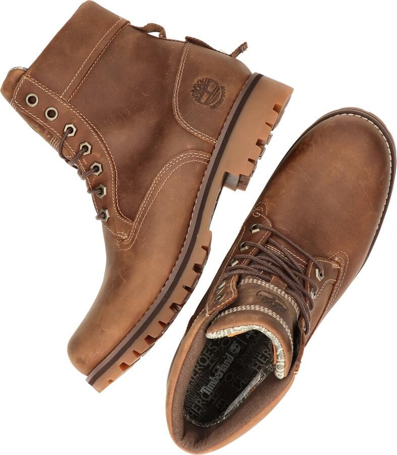 Timberland Premium Rugged WP 6 inch Waterproof Boot Heren Winter Laarzen Boots Schoenen Leer Bruin TB1A2JJB - Foto 3