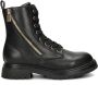 Tommy Hilfiger Ashlyn veterboots zwart Meisjes Imitatieleer 36 - Thumbnail 2