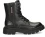 Tommy Hilfiger Hester veterboots zwart Meisjes Imitatieleer 38 - Thumbnail 3