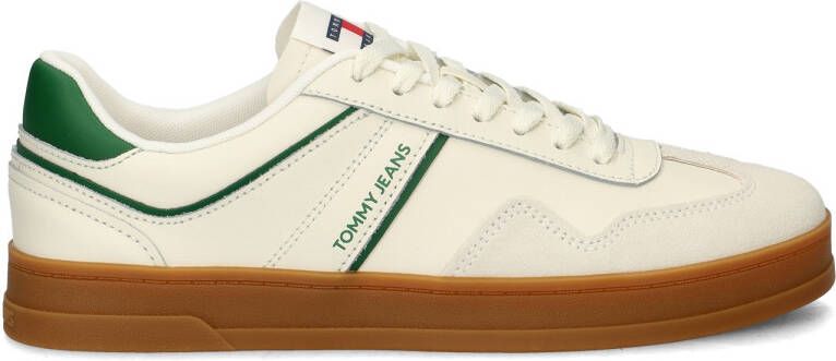 TOMMY JEANS Sneakers THE GREENWICH LEATHER vrijetijdsschoen lage schoen veterschoen met contrasterende details - Foto 2