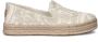TOMS Carolina dames espadrille Beige multi - Thumbnail 2