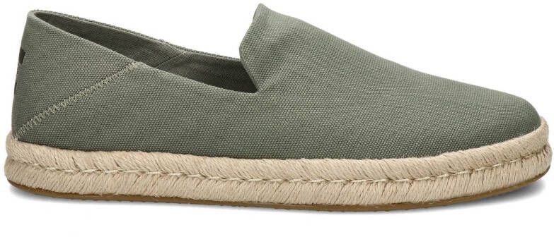 TOMS Instappers Heren Santiago Heren Maat: 46 Materiaal: Canvas Kleur: Groen - Foto 15