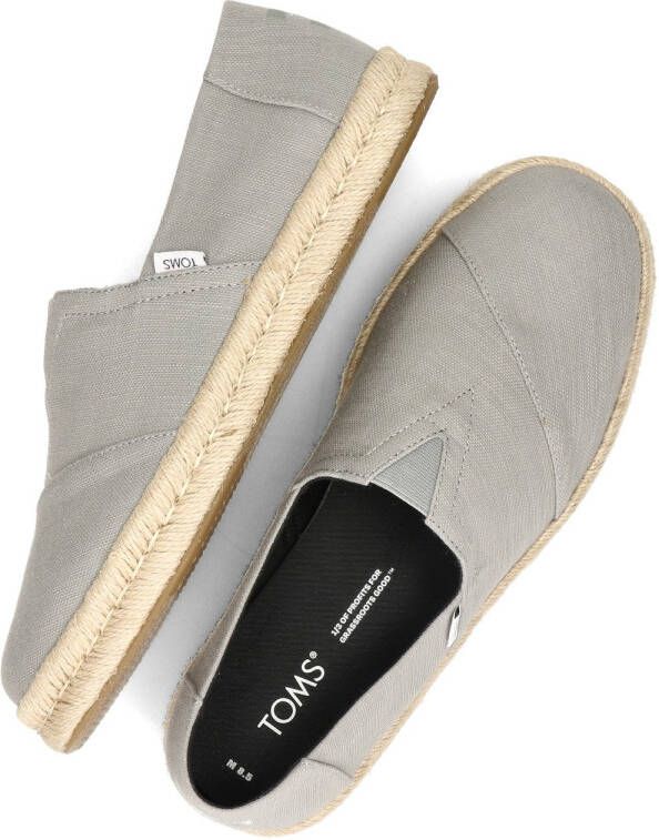 TOMS Shoes Toms Alp Rope 2.0 Loafers Instappers Heren Grijs - Foto 8
