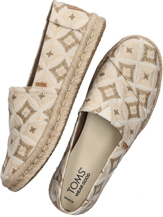 TOMS Shoes ALPARGATA~ROPE~2.0~~~~~~~~~~~~ Instappers Wit beige - Foto 4