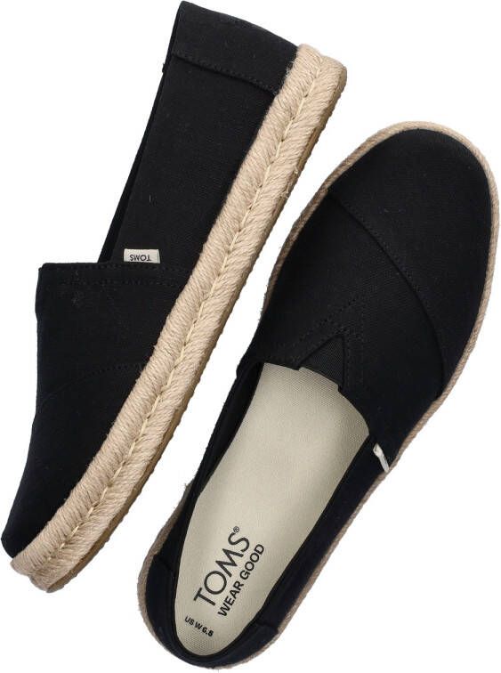 TOMS Shoes ALPARGATA~ROPE~2.0~~~~~~~~~~~~ Instappers Zwart - Foto 6