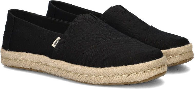 TOMS Shoes ALPARGATA~ROPE~2.0~~~~~~~~~~~~ Instappers Zwart - Foto 4
